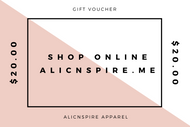 A.L.I.C Nspire GIFT CARD