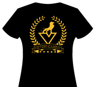 Victory Academy Black ( Logo yellow gold)