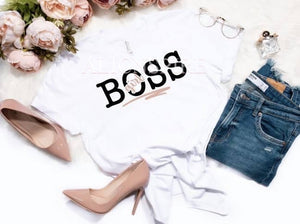 Girl Boss Womens T-shirt