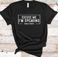 Kamala Harris - Excuse me Womens T-shirt